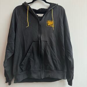 Vintage Clarkfield Outdoors Mens 'Zip Feed' Zip Up Hoodie - Large